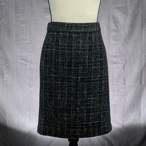 Banana Republic Tweed Wool Blend Pencil Skirt